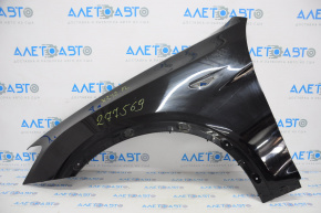 Front left wing BMW X3 F25 11-17 black 668