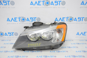 Headlight front left bare BMW X3 F25 11-14 dorest halogen