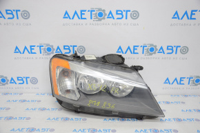 Headlight front right bare BMW X3 F25 11-14 dorest halogen