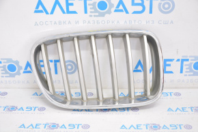 Radiator grill right BMW X3 F25 11-14 prerest nostril, chrome