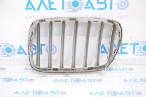 Radiator grill right BMW X3 F25 11-14 prerest nostril, chrome