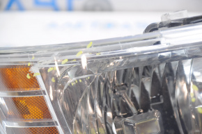 Headlight front right bare Dodge Journey 11-20 light, for polishing, broken