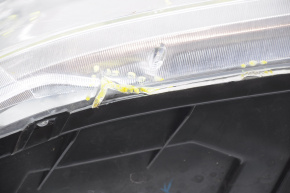 Headlight front right bare Dodge Journey 11-20 light, for polishing, broken