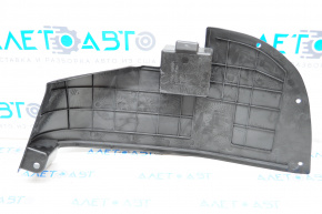 Rear bumper guard right Nissan Rogue 14-20 FWD