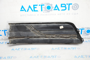 Front bumper grille side right VW Passat b8 16-19 USA without fog lights, pokes on chrome