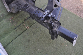Front left quarter Chevrolet Volt 16 - black, with central pillar, dented gun nose, dented upper pillar