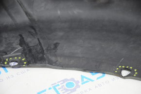 Front bumper lip Dodge Journey 11-19 SXT, structure, broken fastener, dented, scratches