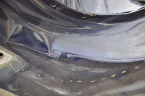 Front left quarter Ford Fiesta 11-19 blue, dented threshold