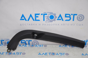 Left trunk door trim Toyota Sequoia 08-16 black, broken fastener, scratch