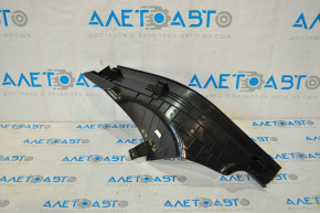 Door sill trim inner rear right BMW X3 F25 11-17 black