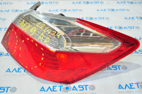 Lamp outer wing right Honda Accord 13-15 cracks