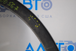 Front right wing arch trim Ford Escape MK3 13-16 pre-restoration, crack, broken fasteners