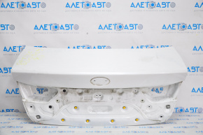 Kia Optima 16-20 trunk lid without spoiler white SWP