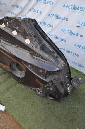 Quarter wing rear left Nissan Murano z52 15-18 black, pokes