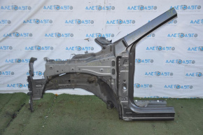 Front left quarter Nissan Rogue 14-20 gray