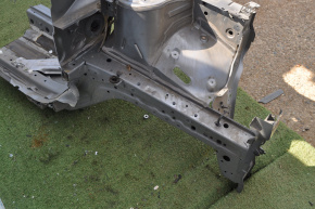 Front left quarter Nissan Rogue 14-20 gray