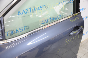 Molding door-glass central front left Toyota Highlander 14-19 butt
