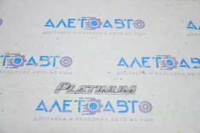 Emblem-inscription PLATINUM front right Toyota Sequoia 08-16