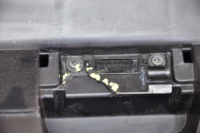 Console central rear armrest Toyota Sequoia 08-10 leather gray break crepe and handles, scratches