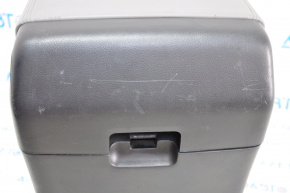 Console central rear armrest Toyota Sequoia 08-10 leather gray break crepe and handles, scratches