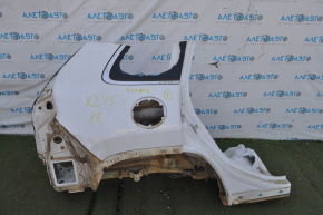 Quarter wing rear right Jeep Cherokee KL 14-18 white