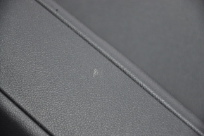 Door trim card rear right Kia Optima 16-18 black with black insert leather, armrest leather, scratches