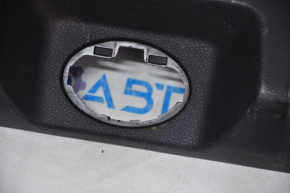 Trunk opening trim Kia Optima 16-18 black missing cover, scratches