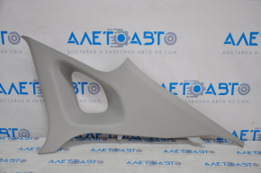 Rear pillar trim right Kia Optima 16-20 gray, broken fastener