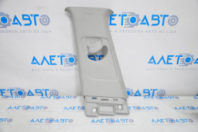 Center pillar trim upper belt left Kia Optima 16-20 gray scratches