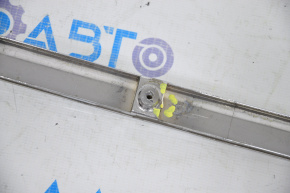 Molding rear bumper central Kia Optima 16-18 prerest chrome under 1 pipe break fastening
