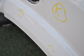 Quarter wing rear left Dodge Journey 11-20 white, pokes