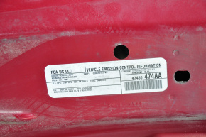 Hood bare Jeep Patriot 11-17 red PRP, pokes