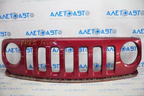 Radiator grill grill Jeep Patriot 11-17 red, tear