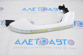 Door handle outer rear left Kia Optima 16-20, scratches on chrome