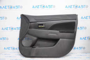 Door trim card front right Mitsubishi Outlander Sport ASX 13-15 black with black insert cloth, cuts