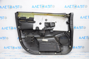 Door trim card front right Mitsubishi Outlander Sport ASX 13-15 black with black insert cloth, cuts