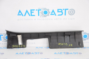 Door sill trim front right Mitsubishi Outlander Sport ASX 10-23 black, worn