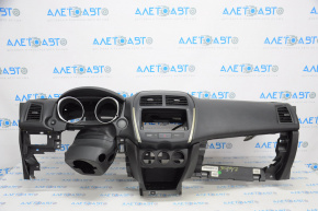 Torpedo front panel without AIRBAG Mitsubishi Outlander Sport ASX 14-15 black, scratches