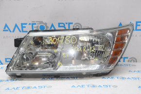 Headlight front left bare Dodge Journey 11-20 light, for polishing