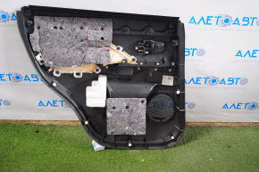 Mitsubishi Outlander 14-20 black rear right door panel with black cloth insert