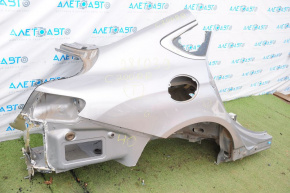 Quarter wing rear right Chrysler 200 15-17 silver, pokes