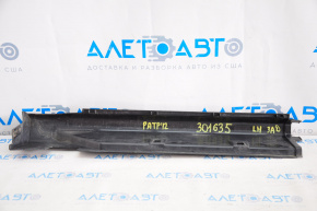 Rear left threshold Jeep Patriot 11-17 structure, cracks in fasteners, scratch