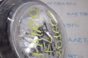 Headlight front left bare Jeep Patriot 11-17 water damage