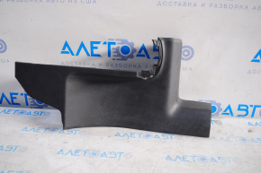Rear right door sill trim Mitsubishi Outlander 14-22 black, worn, missing plug