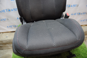Chevrolet Equinox 10-13 passenger seat without airbag, black, cloth, mechanical