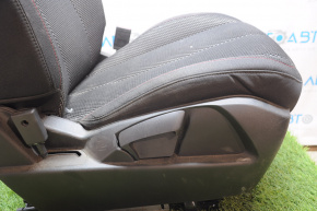 Chevrolet Equinox 10-13 passenger seat without airbag, black, cloth, mechanical