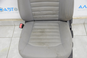 Driver's seat Ford Fusion mk5 13-15 without airbag, mechanic, cloth gray, for dry cleaning