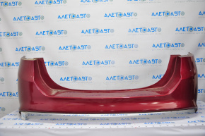 Rear bumper bare Ford Fusion mk5 13-18 red, tear crepe, scratches