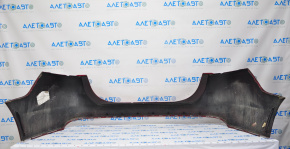 Rear bumper bare Ford Fusion mk5 13-18 red, tear crepe, scratches