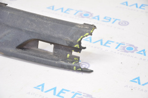 Rear bumper trim Ford Fusion mk5 13-18 for 1 pipe, structural, no left part